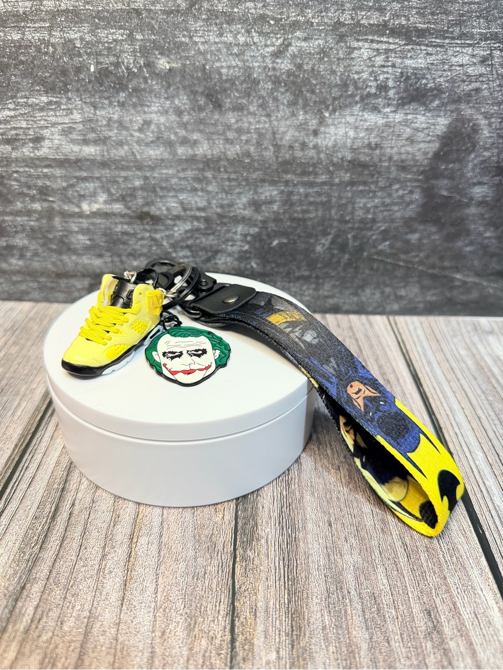 Batman, Joker, & Nike Air Keychain Bundle